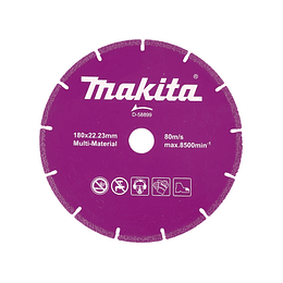 Disco diamantado segmentado Multi material 7" 180mm D-58899 Makita