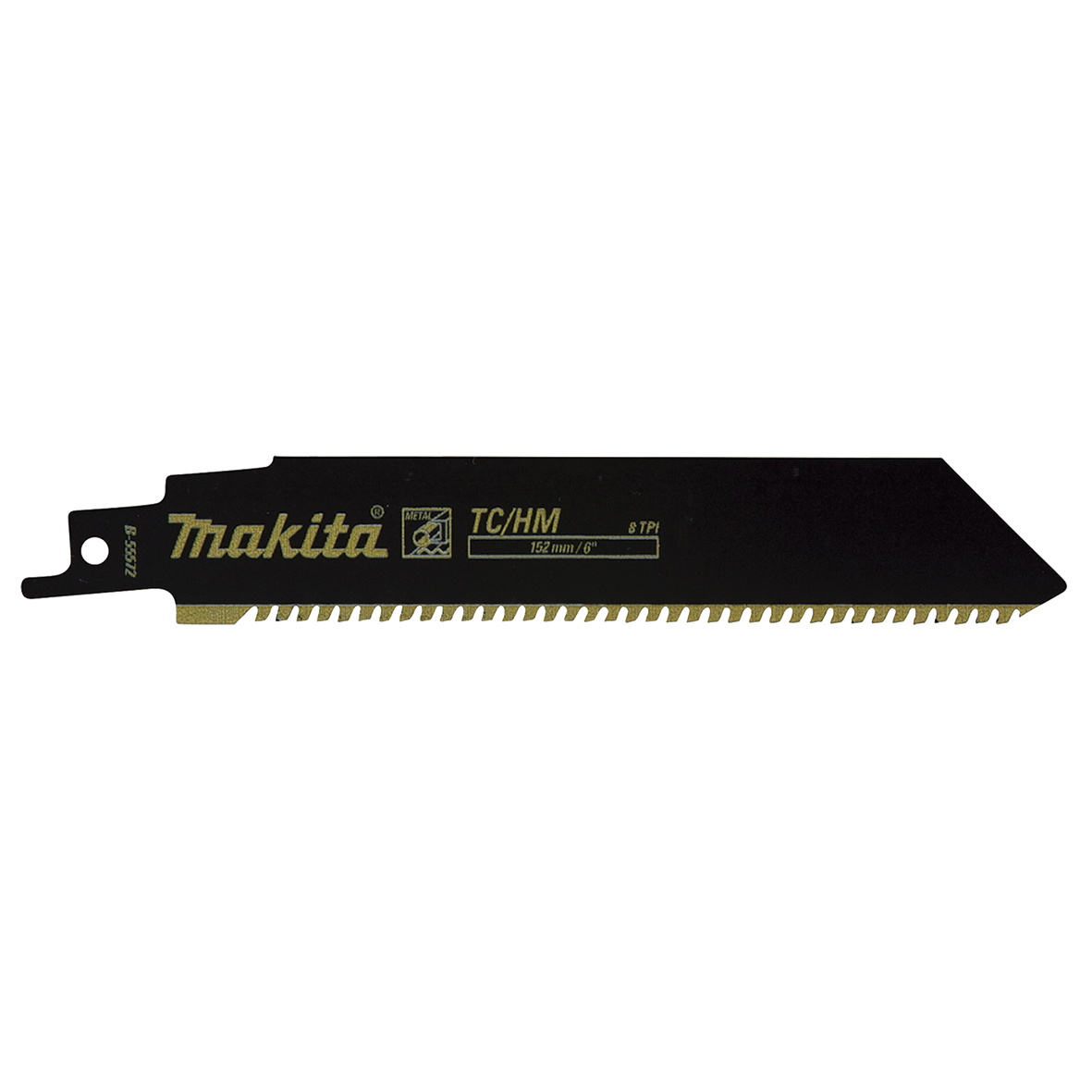 Hoja sierra sable 152mm para metal 8tpi B-55572 Makita 1