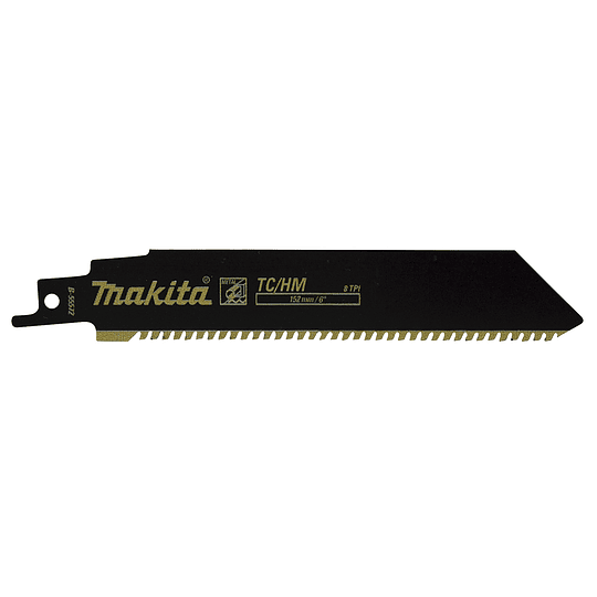 Hoja sierra sable 152mm para metal 8tpi B-55572 Makita
