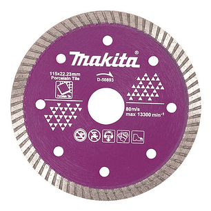 Disco diamantado 115 x 2.232mm Seco D-50893 Makita