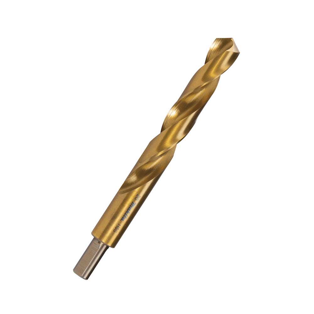 Broca Metal HSS-Tin 20mm eje rebajado D-65800 Makita 1