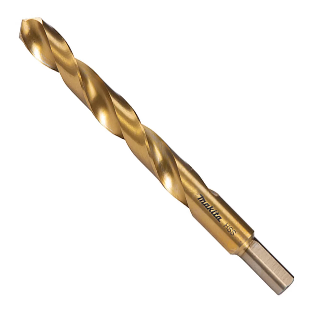 Broca Metal HSS-Tin 17 mm eje rebajado D-65779 Makita 1