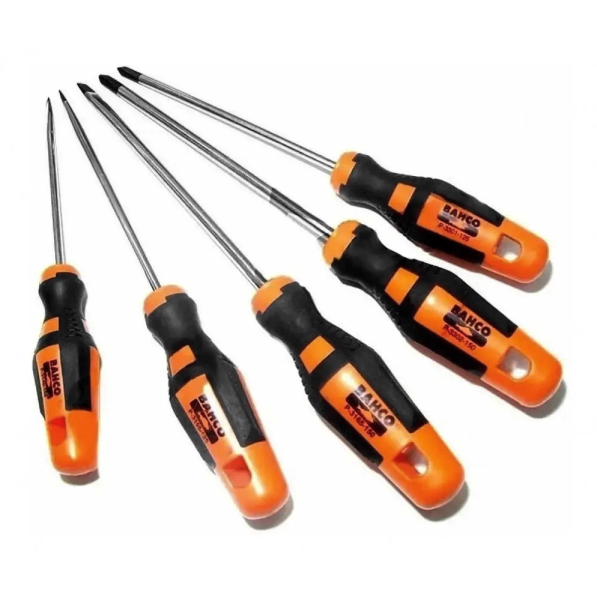 Juego 5 pcs Destornilladores Premium P-3000/5 Bahco 1