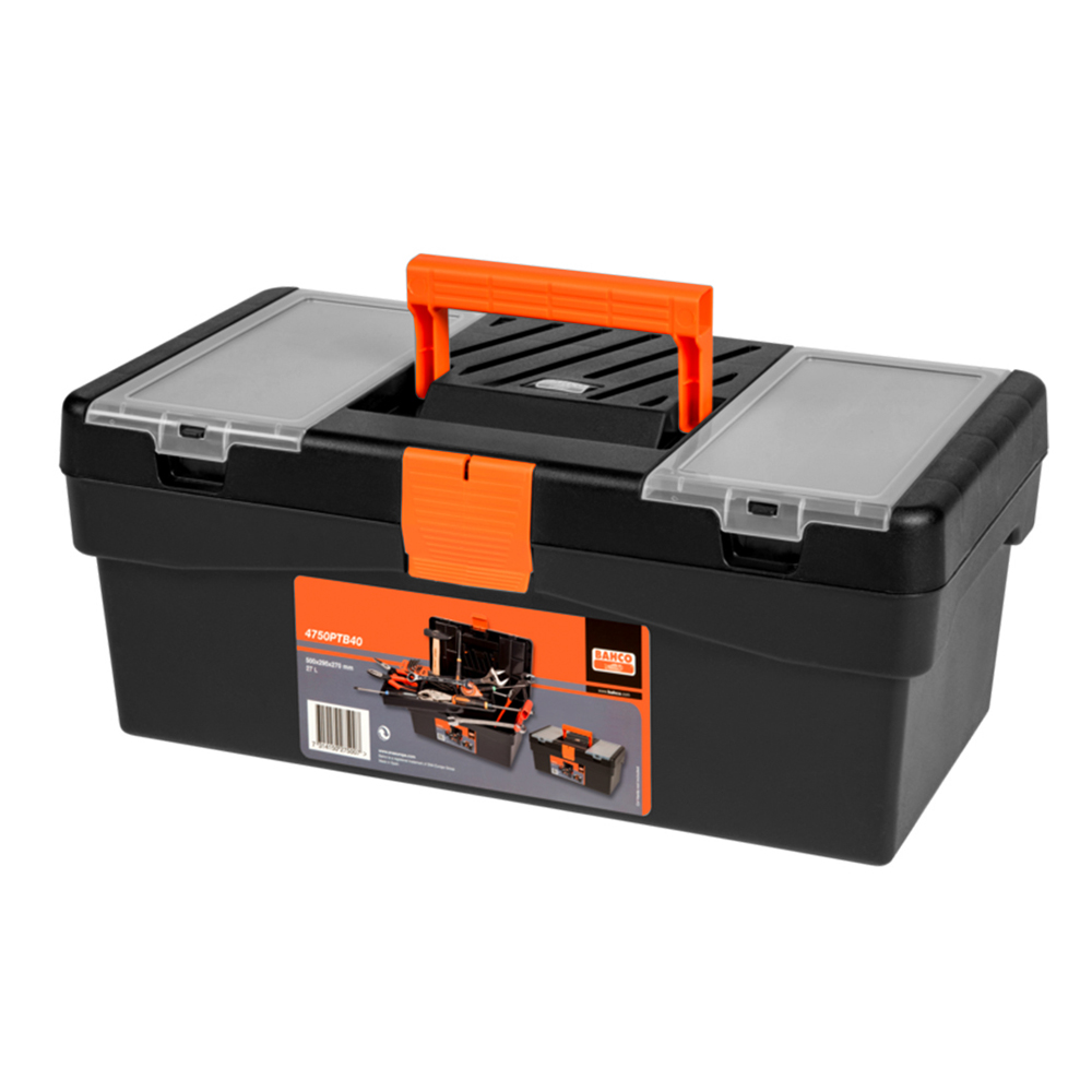 Caja de herramientas plastica HD 10Lt 4750PTB40 Bahco 1