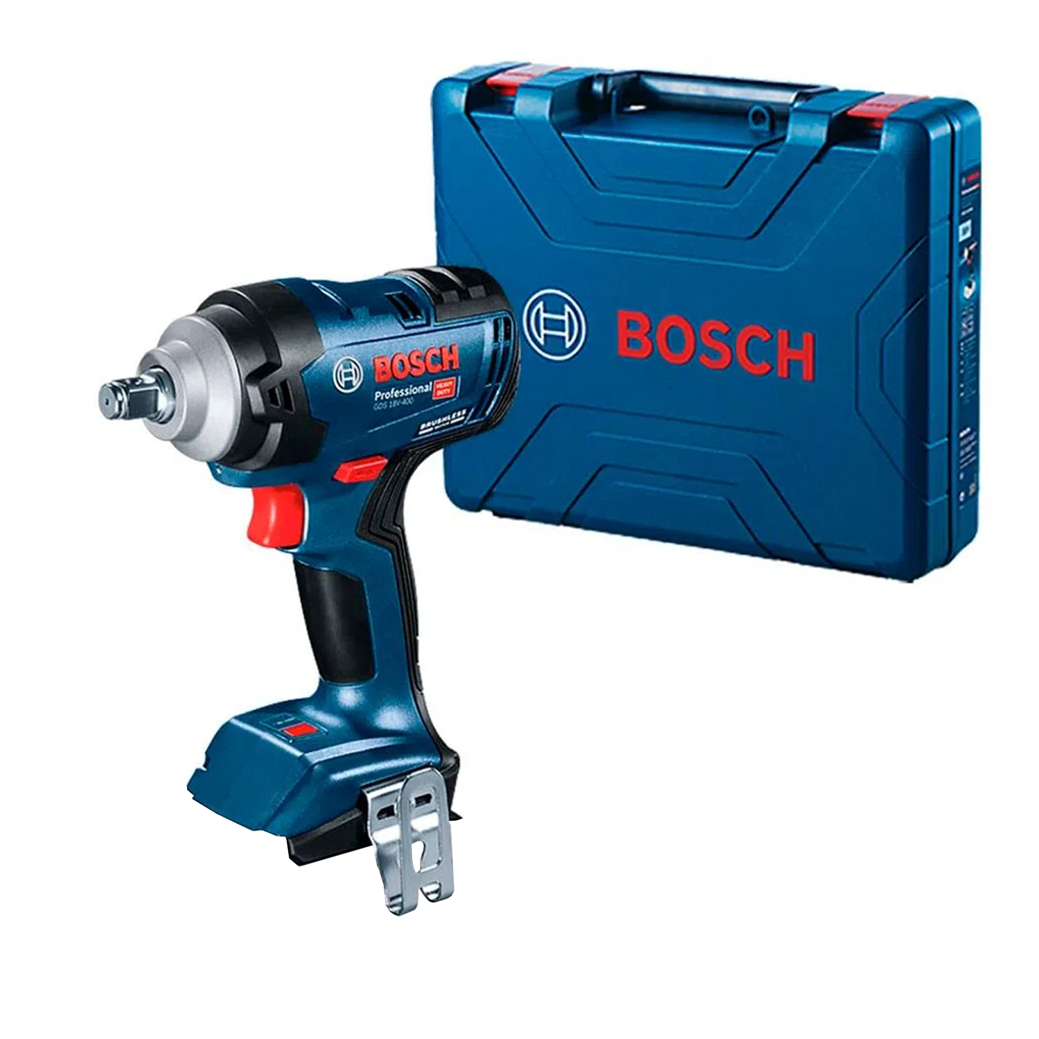 Llave de impacto inalámbrico 18v 400Nm Brushless GDS 18V-400SB Bosch  1