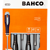 Juego de atornilladores ERGO™ con mango de goma 6 piezas Be-9886 Bahco