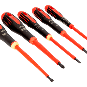 Set Destornilladores Aislados Ergo 5 pzs Be-9881s Bahco
