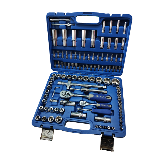 Juego 109 PZS Dados 1/4″ 1/2″  130-109-4 Irimo 1
