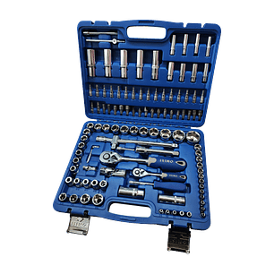 Juego 109 PZS Dados 1/4″ 1/2″  130-109-4 Irimo