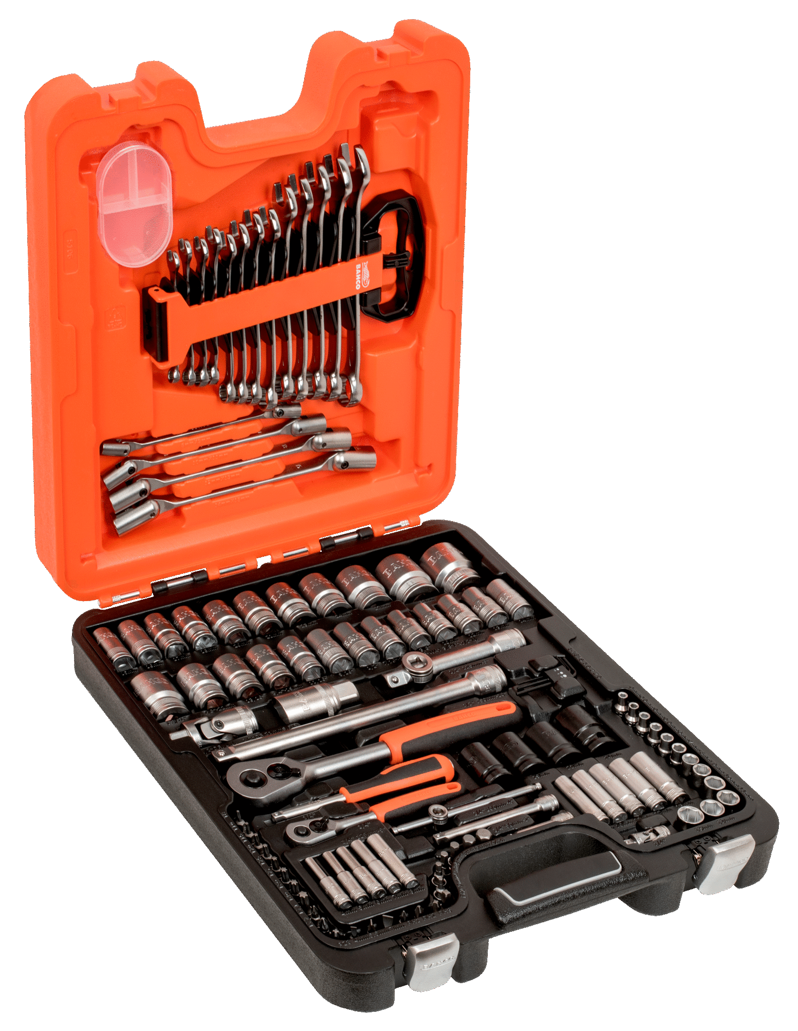 SET DADOS Y LLAVES MIXTO 106PZS S106 Bahco 1