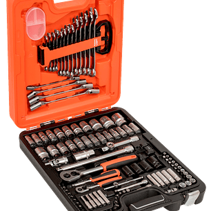 SET DADOS Y LLAVES MIXTO 106PZS S106 Bahco