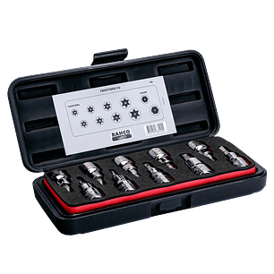 Set 10 pzs Dados torx 7809TORX/10 Bahco