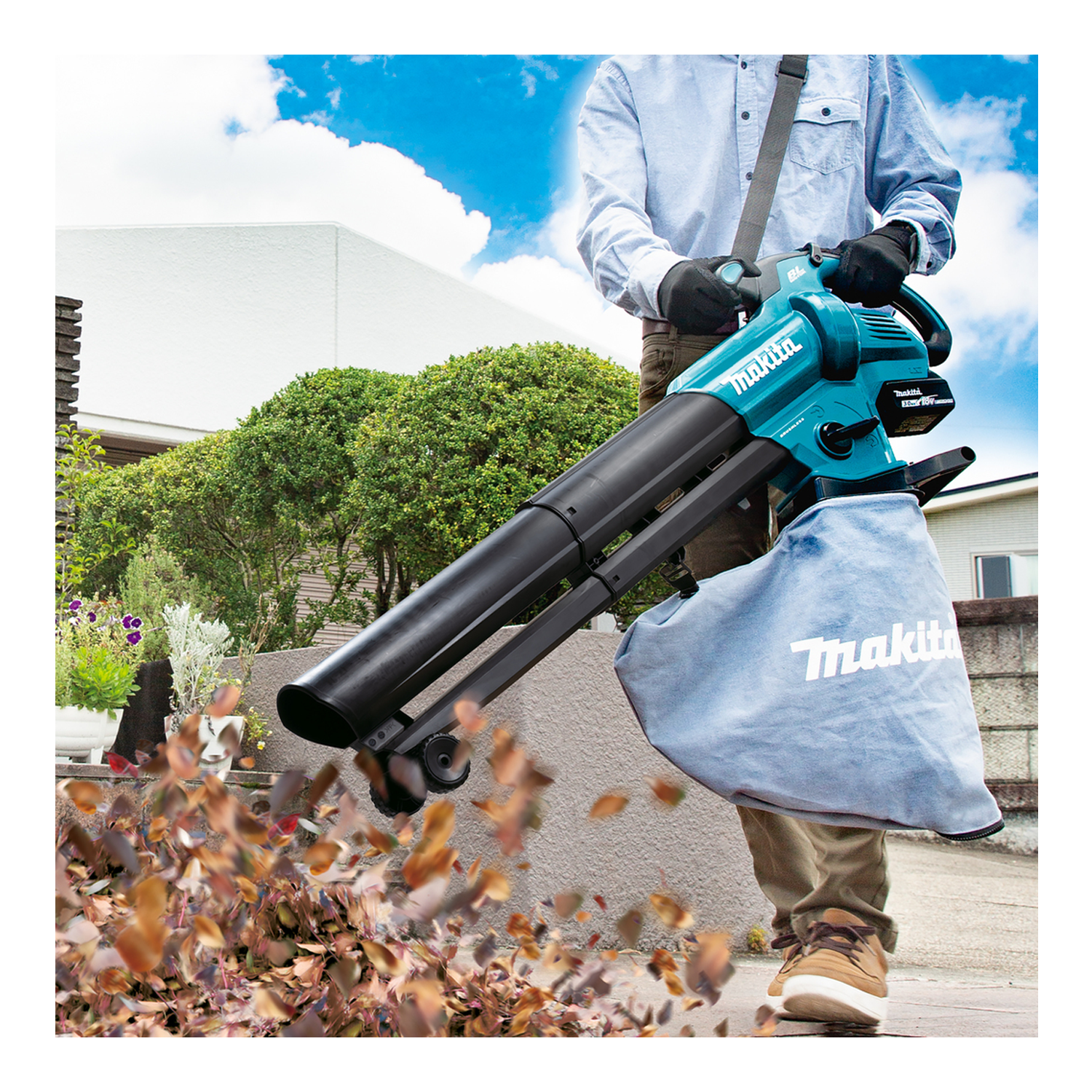 Soplador / Aspirador Inalámbrico 18v BL 25Lt DUB187T001 Makita 2