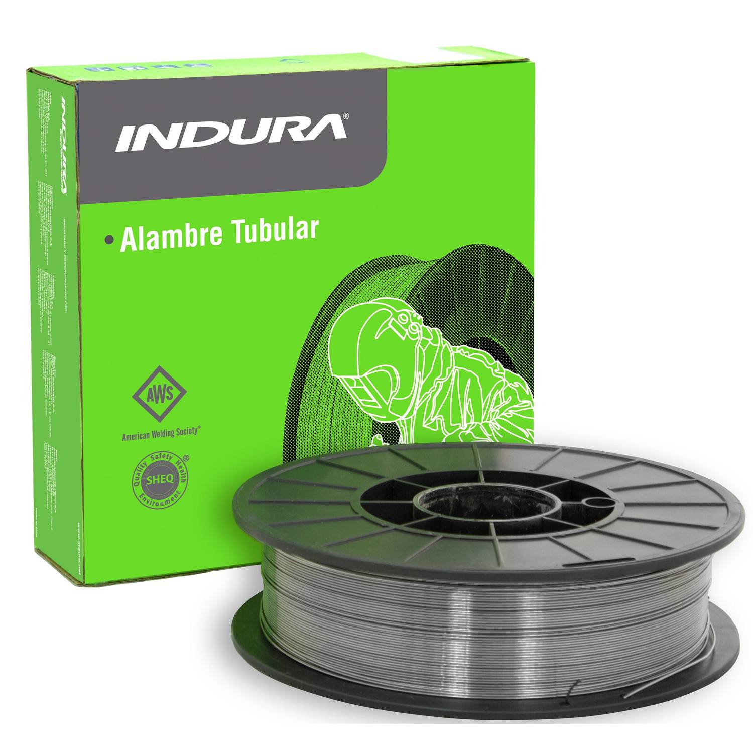 Alambre tubular flux core 5Kg 1.0mm E71T-GS Indura 1