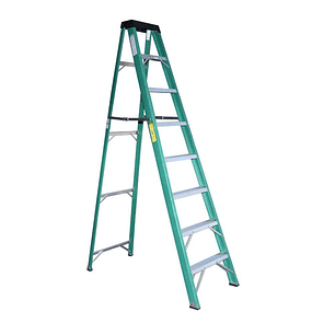 Escalera tijera Fibra de vidrio  5 - 10 peldaños Zebrik