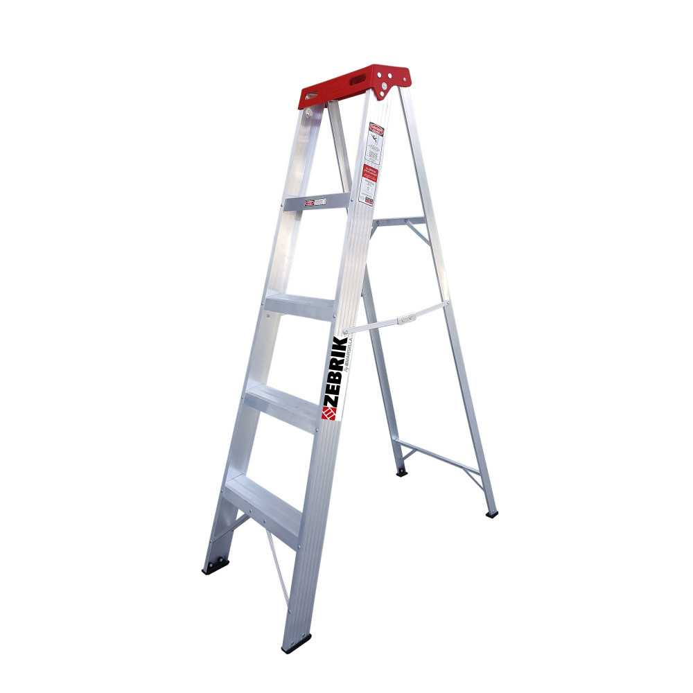 Escalera tijera Aluminio 5 - 7 peldaños Zebrik 1