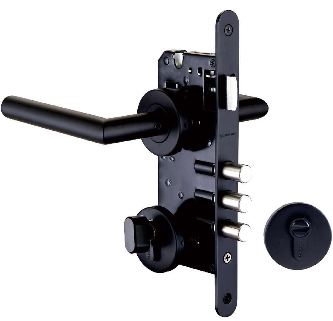 Kit Cerradura embutida 816 Baño Bulones 023049 Tecnolock 1