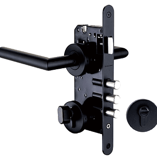 Kit Cerradura embutida 816 Baño Bulones 023049 Tecnolock