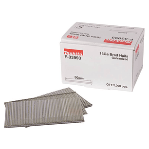 2000 Pcs Clavos 50mm Galvanizados 16GA F-33993 Makita