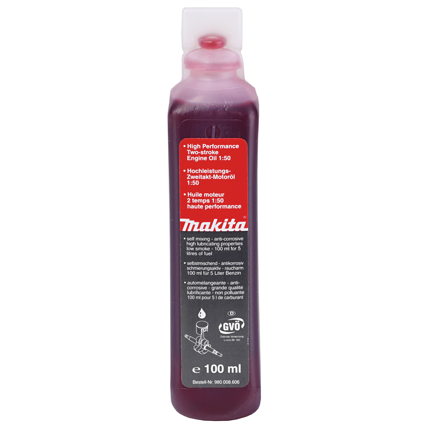 Aceite para motor 2T 1:50 100cc 195957-9 Makita 1
