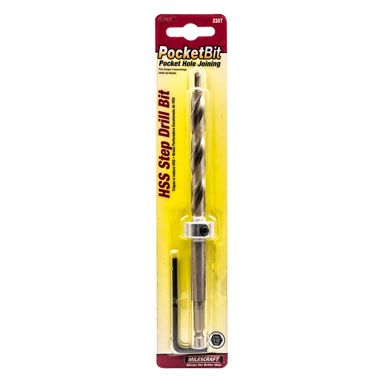 Broca escalonada 3/8