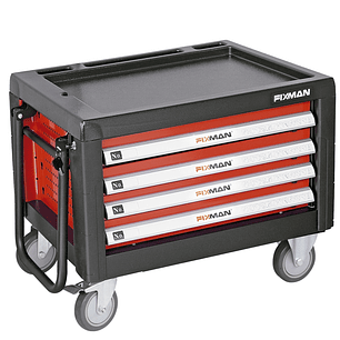 Carro porta Herramientas 4 Cajones C1RP4 Fixman