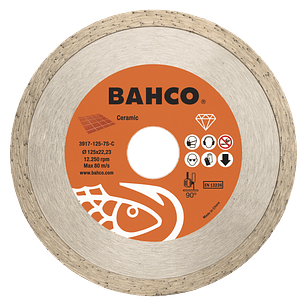 Disco diamantado 115mm Húmedo / Seco para ceramica 3917-115-7S-C Bahco