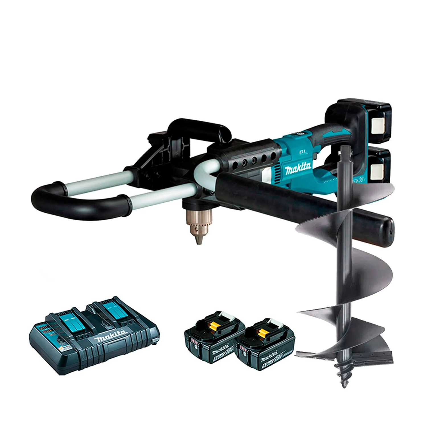 Ahoyador Inalámbrico DDG460ZX9 Barrenos y Baterías opcionales Makita 4