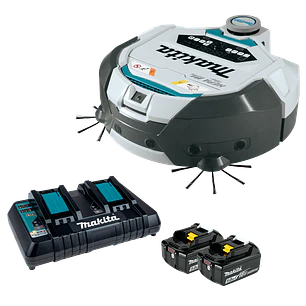 Aspiradora Robot Inalámbrica LXT® Litio‑Ion BL HEPA 18Vx2 DRC300Z-1 Makita
