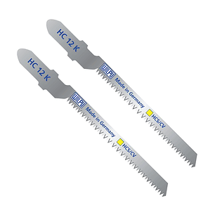 Set 2 Pzs Hojas sierra caladora Madera HC 12 K Wilpu