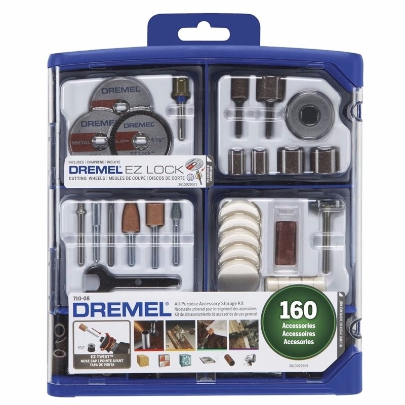 Kit 160 pzs Accesorios multiuso Dremel 1