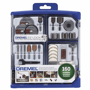 Kit 160 pzs Accesorios multiuso Dremel