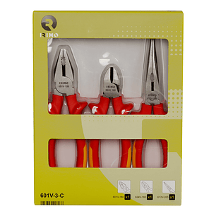 Set 3 Pzs Alicates aislados 601V-3-C Irimo