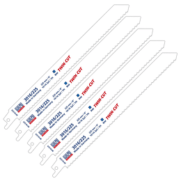 Set 5 Pzs Hojas sierra Sable Bi metal 3016/225 Wilpu