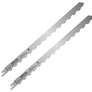 Set 2 Pzs Hojas sierra Cuero / Caucho / Cartón RWM300 Wilpu