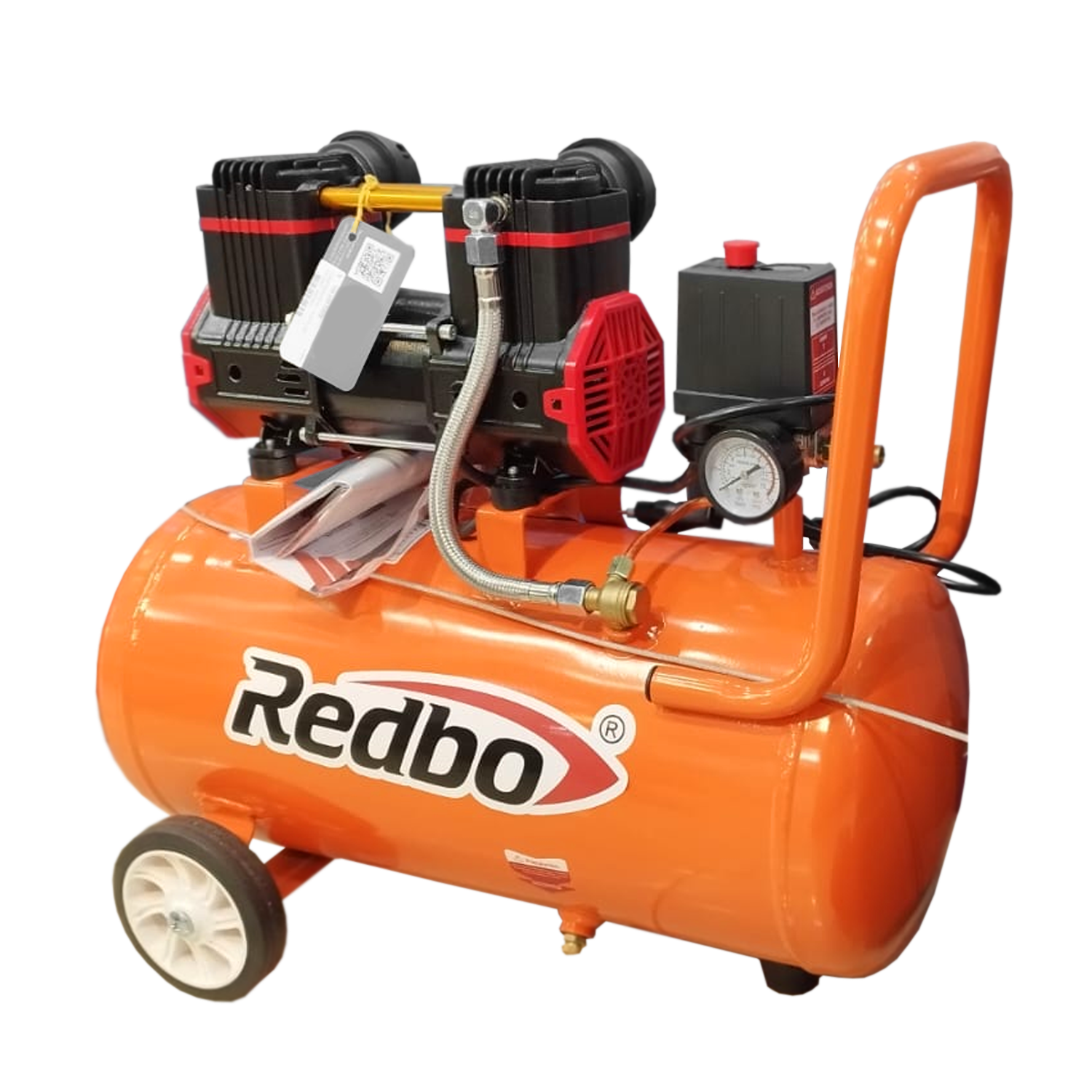 Compresor de aire Libre de aceite 25 Lt 1100*1-25L Redbo 1