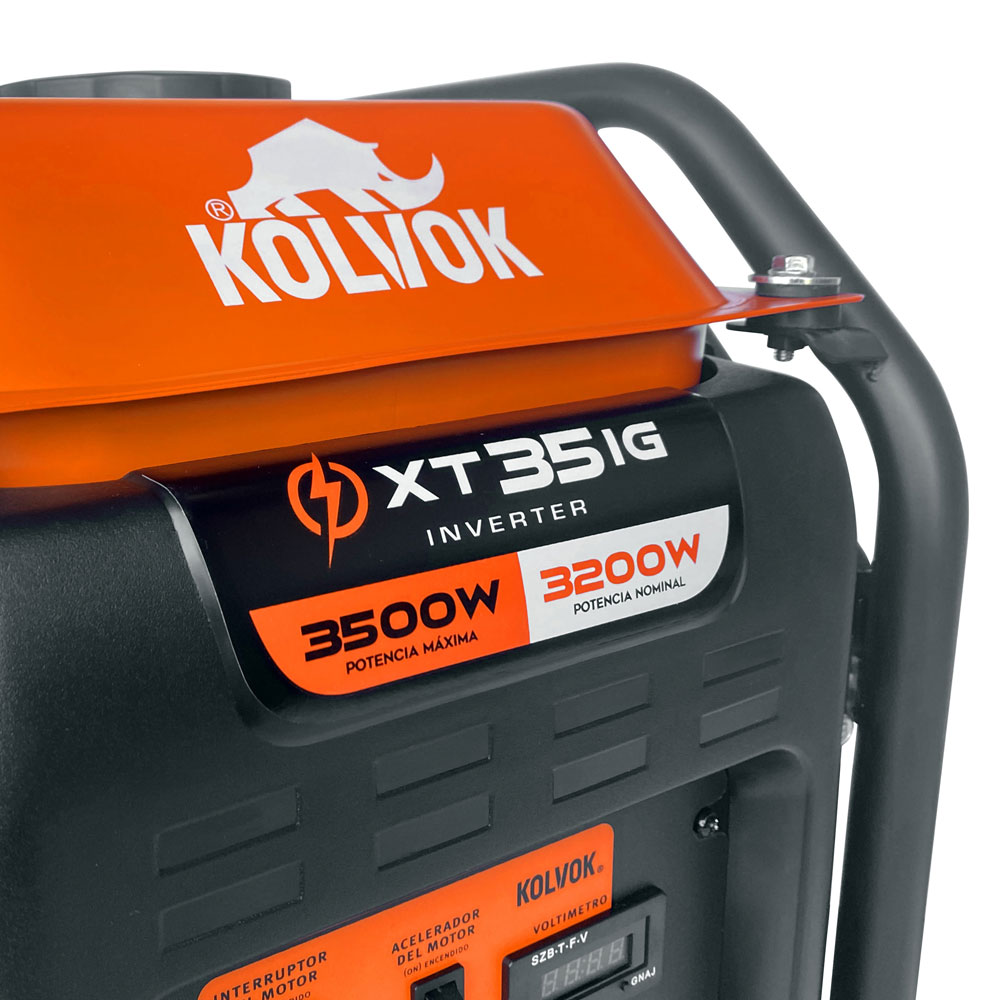 Generador eléctrico a gasolina 3,5 Kva XT35IG Kolvok 2
