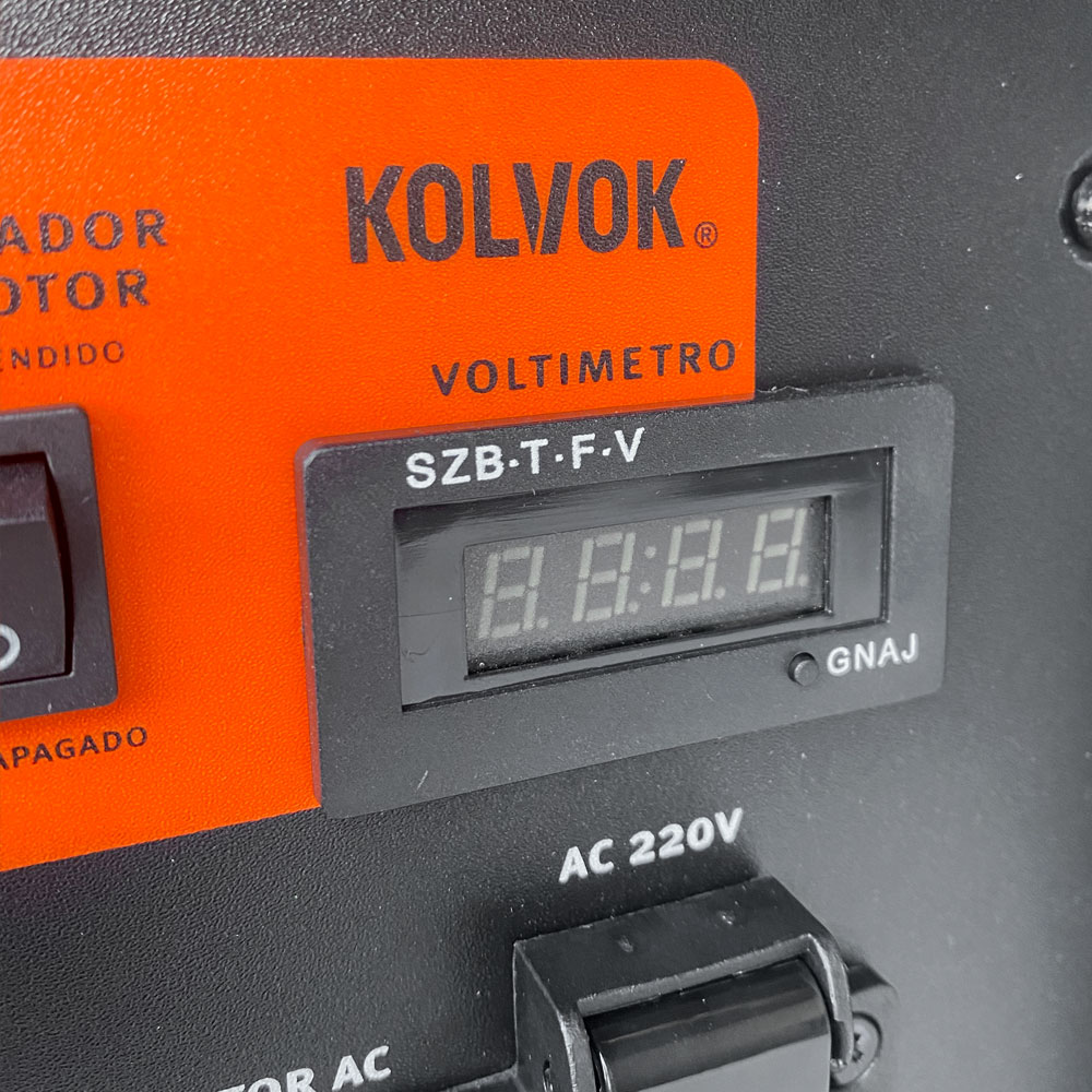 Generador eléctrico a gasolina 3,5 Kva XT35IG Kolvok 6