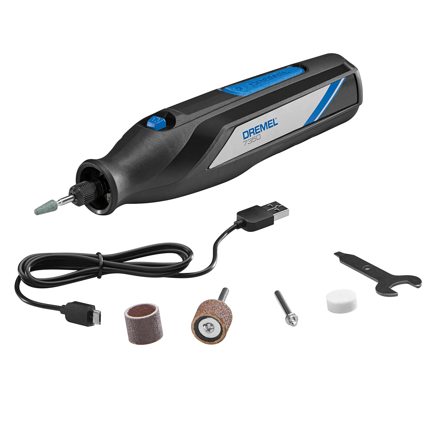 Herramienta rotativa  Inalambrica Dremel 7350 + 5 Accesorios 1