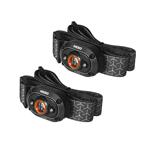 Pack 2 Pzs Linterna Frontal Led Mycro 250 Lúmenes Recargable Nebo