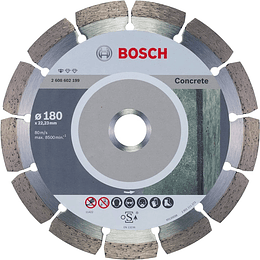 Disco diamantado segmentado STD Concreto 7" 180mm Bosch