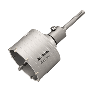 Set Broca corona 82mm + Toma SDS-PLUS D-74027 Makita