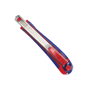 Cuchillo cartonero cuerpo plastico 9mm W012007WE WorkPro