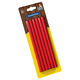 Set 6 Pzs Lapices carpinteros 43270/306 Tramontina