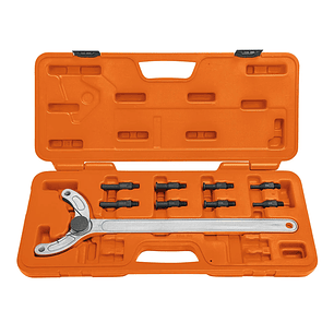 Set 9 Pzs. Llave ajustable para poleas de distribuciónde valvulas  46004/000 Pro Tramontina