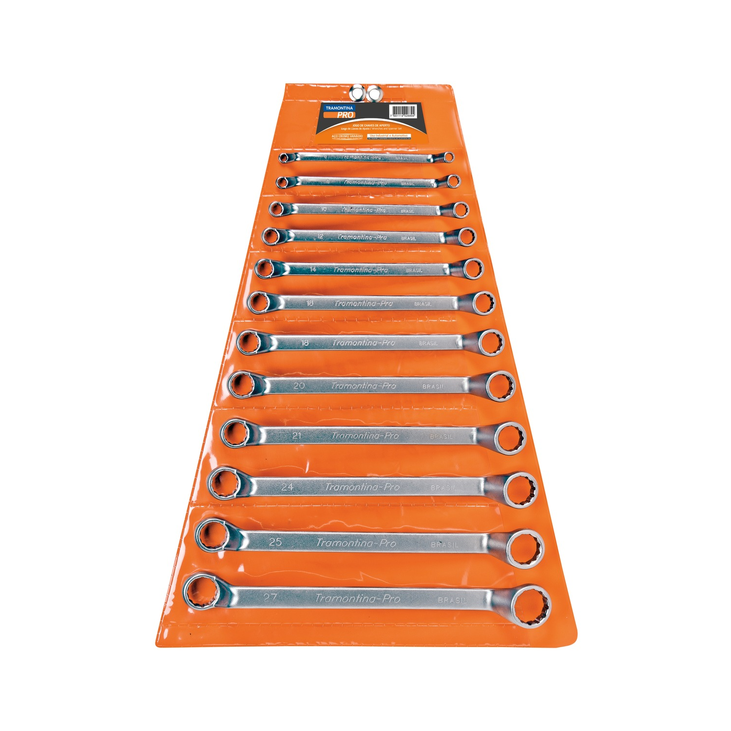 Juego 12 Pzs. Llaves estriadas 44630/212 Pro Tramontina 1