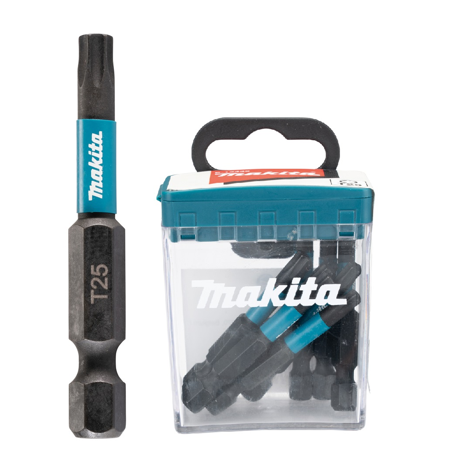 Set 10 puntas torsión black T25-50 E-12435 Makita 1