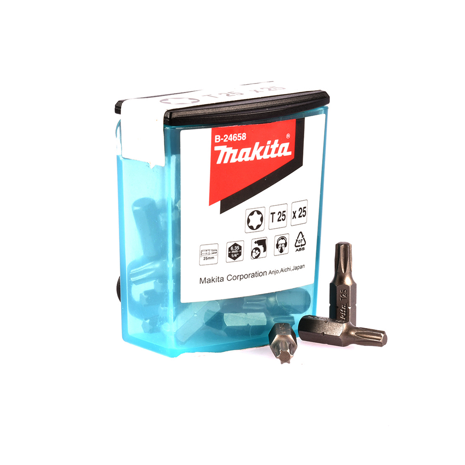 Set 25 Pzs. Puntas Torx T25 x 25mm B-21836 Makita 1