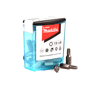 Set 25 Pzs. Puntas Torx T25 x 25mm B-21836 Makita