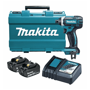 Atornillador de impacto inalambrico 18v Hex. BL DTD154RFE Makita